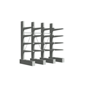 Heavy Duty - Single Sided 4 Post 3000 High - 1200 Arms - 900 Post Spacings