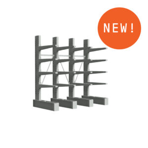Heavy Duty - Single Sided 4 Post 3000 High - 1200 Arms - 900 Post Spacings